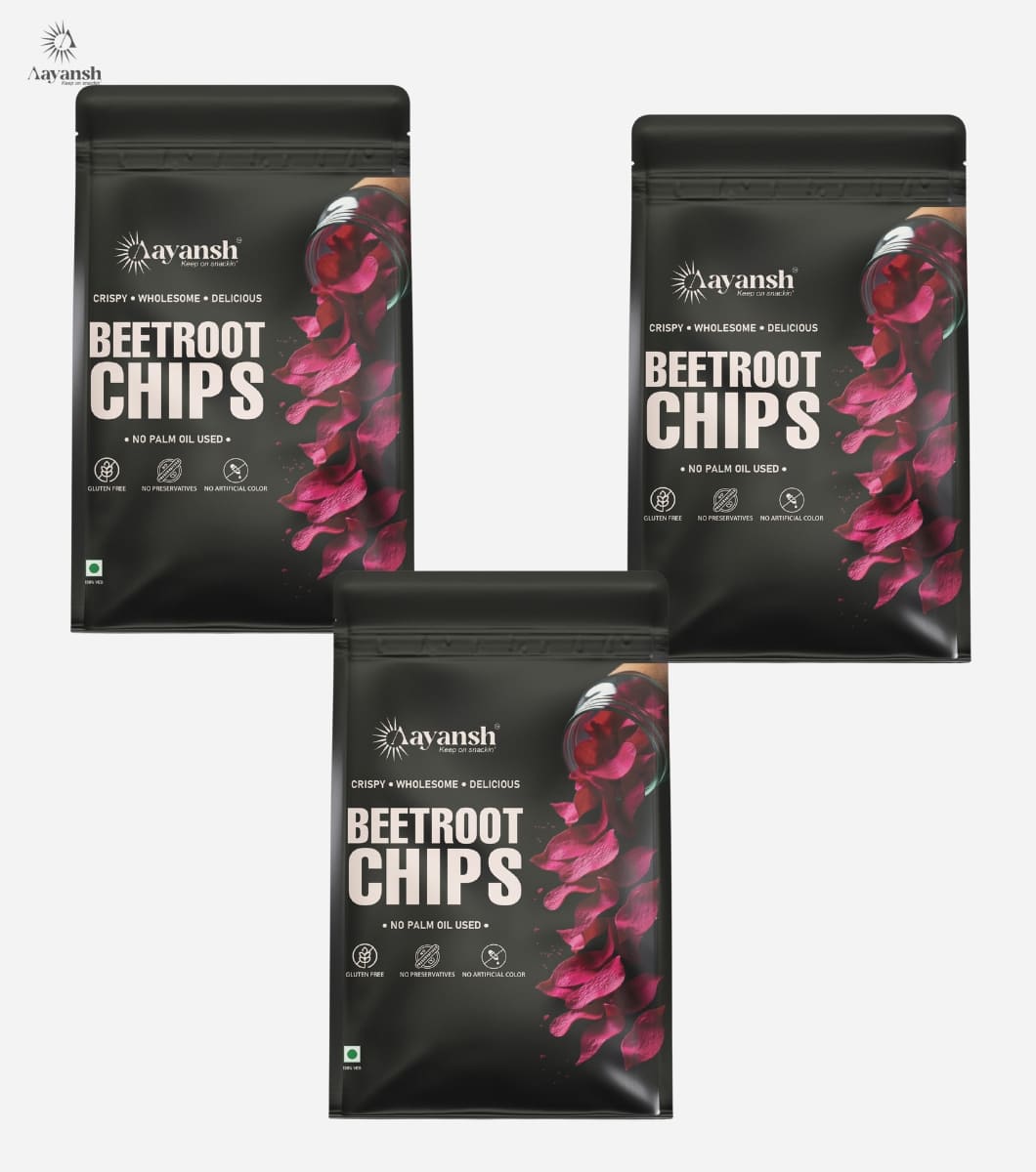 3 Beetroot Chips Combo Pack - aayanshfoods.com 3 Beetroot Chips Combo Pack - aayanshfoods.com