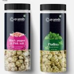 Black Pepper & Pudina Makhana Jar Combo - aayanshfoods.com