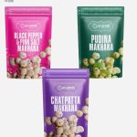 Black Pepper Pudina Chatpata Makhana Zipper Combo Pack - aayanshfoods.com