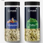 Chatpata & Pudina Makhana Jar Combo - aayanshfoods.com