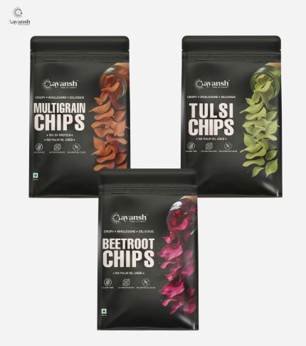 Multigrain Tulsi Beetroot Chips Combo Pack - aayanshfoods.com