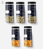 Peri Peri, Cheese, Chatpata, Black Pepper & Pudina Makhana Jar Combo - aayanshfoods.com