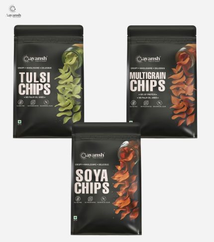 Tulsi Multigrain Soya Chips Combo Pack - aayanshfoods.com